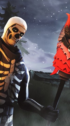 Skull Trooper from Fortnite Battle Royale