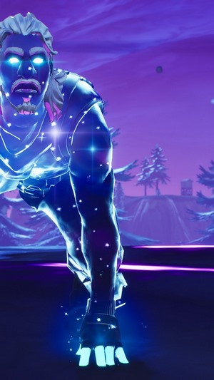 Galaxy skin from Fortnite Battle Royale