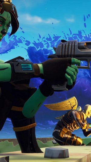 Ghoul Trooper from Fortnite Battle Royale
