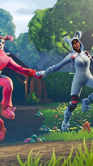 Fortnite Battle Royale Rabbit Raider and Bunny Brawler