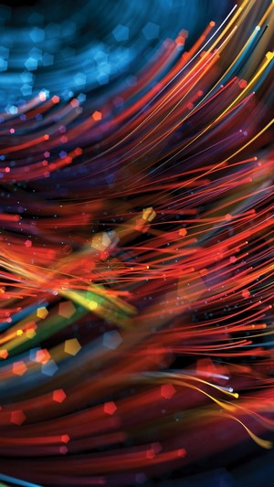 Fiber Optic Abstract Background