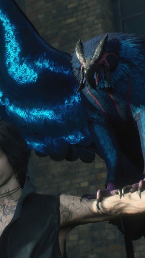 V and Griffin from Devil May Cry 5