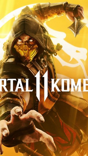Scorpion from Mortal Kombat 11 Cover Art
