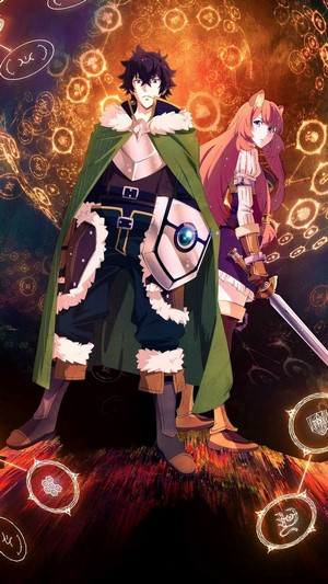Naofumi Iwatani and Raphtalia from The Rising of the Shield Hero
