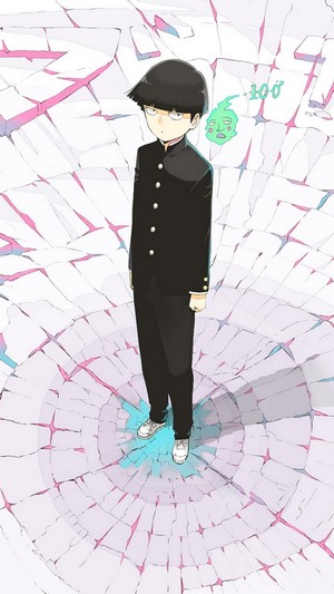 Shigeo Kageyama and Dimple from Mob Psycho 100