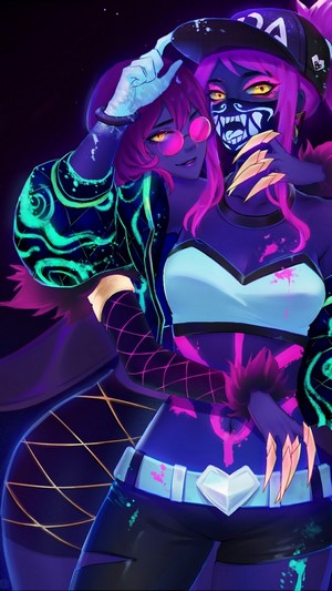 K/DA Akali Evelynn LoL