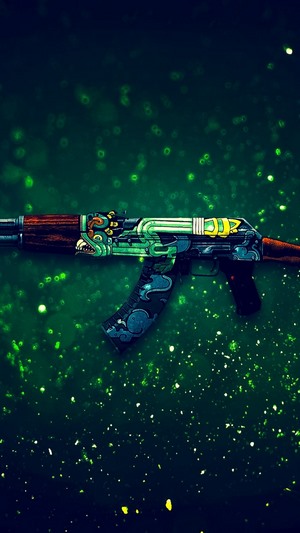 CS:GO AK-47 Fire Serpent skin