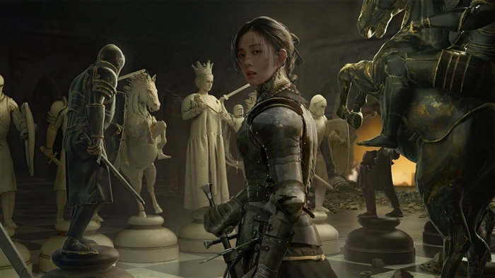 Jisoo BLACKPINK as Fantasy Warrior 4K