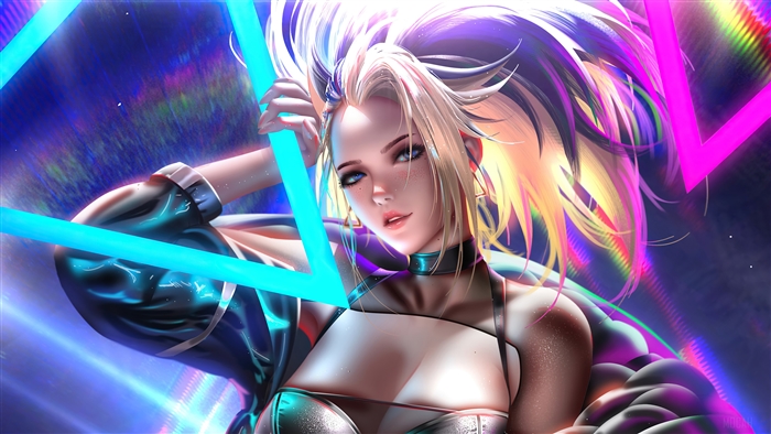 Akali from League of Legends KDA The Baddest 4K