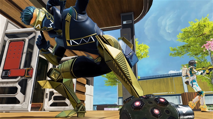 Apex Legends Octane in Dynamic Action Pose 4K