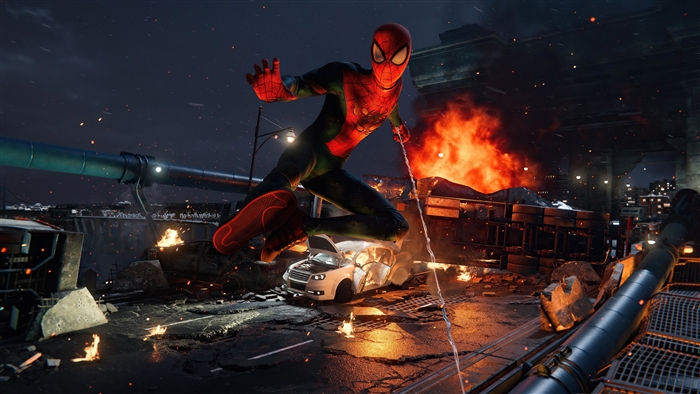 Spider-Man from Marvel's Spider-Man: Miles Morales in 4K