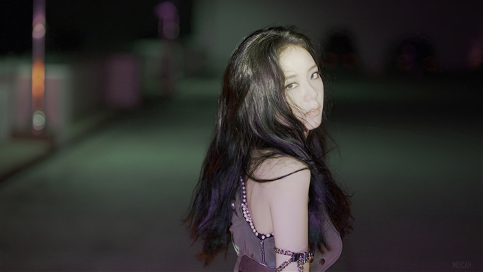 Jisoo from BLACKPINK in Night Mood 4K