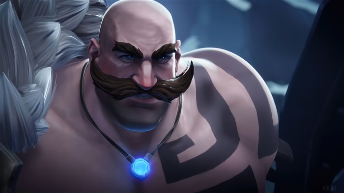 Braum from League of Legends 4K