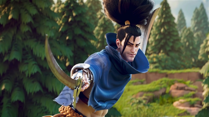 Yasuo from League of Legends Wild Rift 4K
