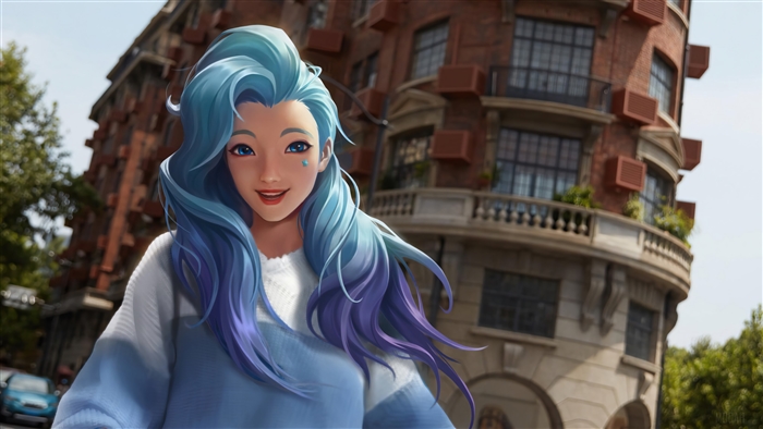 Seraphine from League of Legends 4K