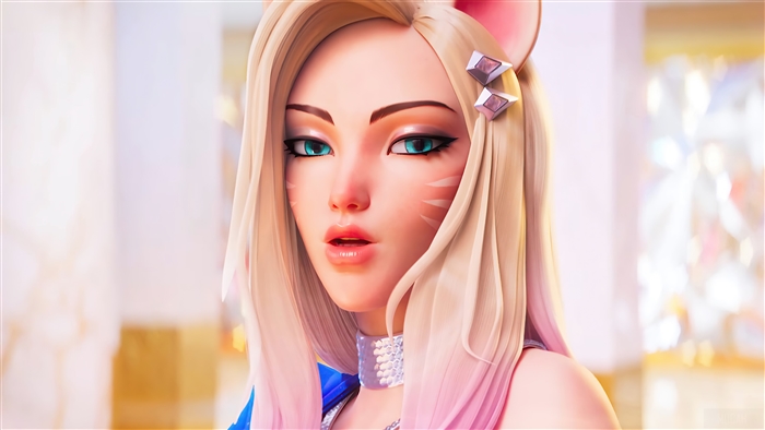 KDA Ahri All Out League of Legends 4K Art