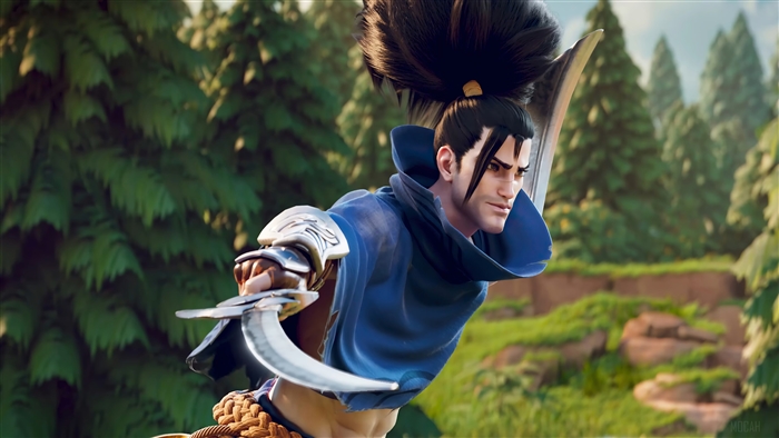 Yasuo from League of Legends Wild Rift 4K