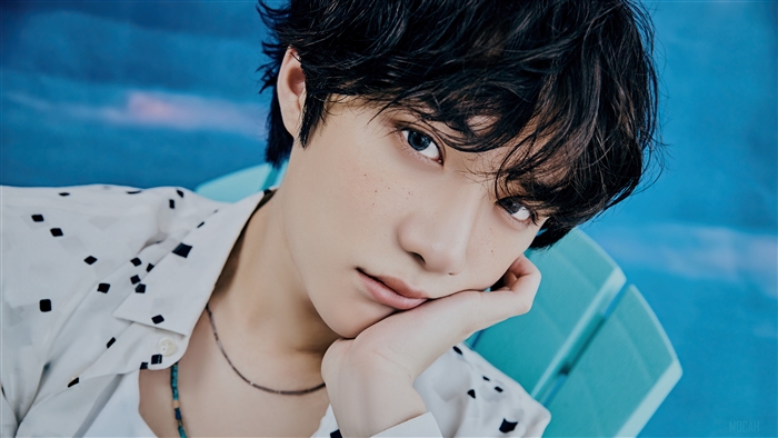 Choi Beomgyu from TXT in a Photoshoot