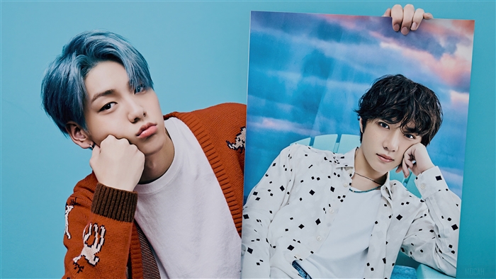 Soobin and Beomgyu from TXT Kpop Photoshoot 4K