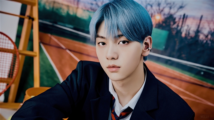 Soobin from TXT in Blue Hour photoshoot 4K
