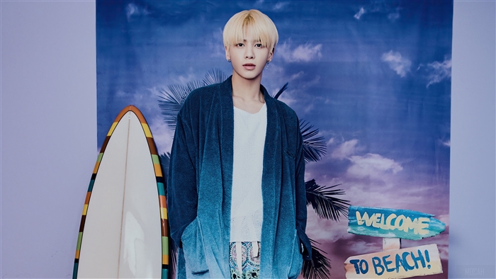 Taehyun from TXT in Blue Hour photoshoot