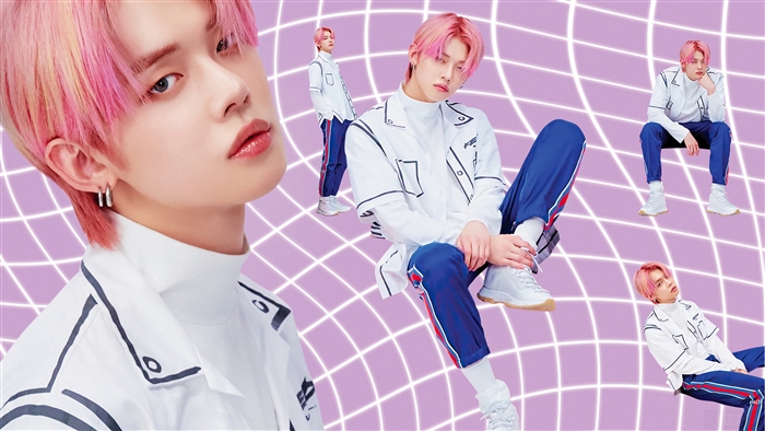 Yeonjun of TXT with Pink Hair in 4K