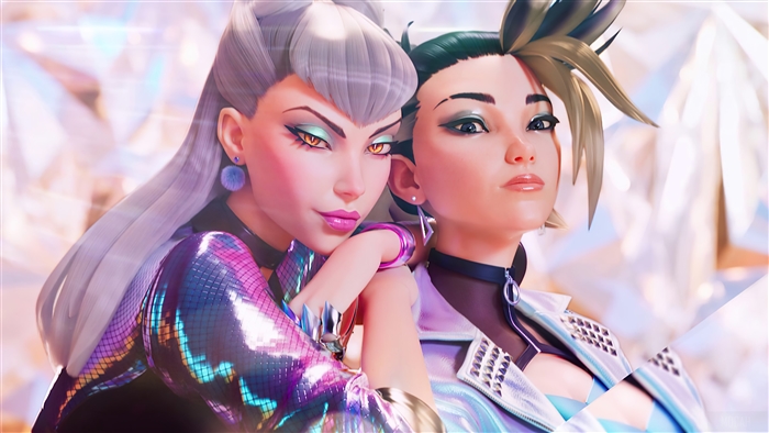 KDA Evelynn and Akali League of Legends 4K