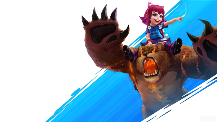Annie and Tibbers from League of Legends 4K