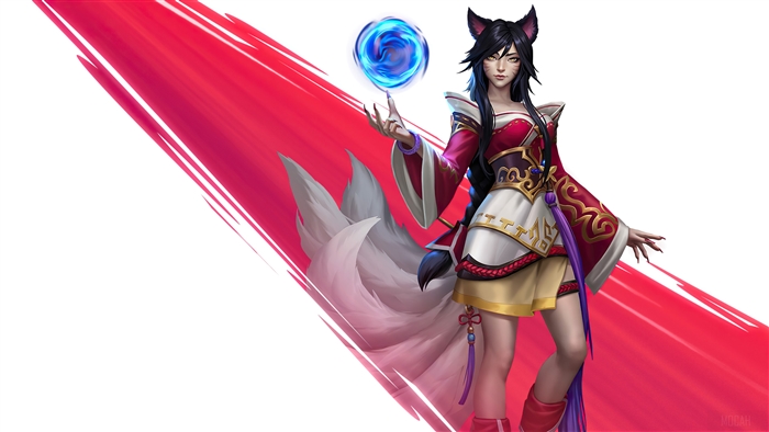 Ahri from League of Legends 4K
