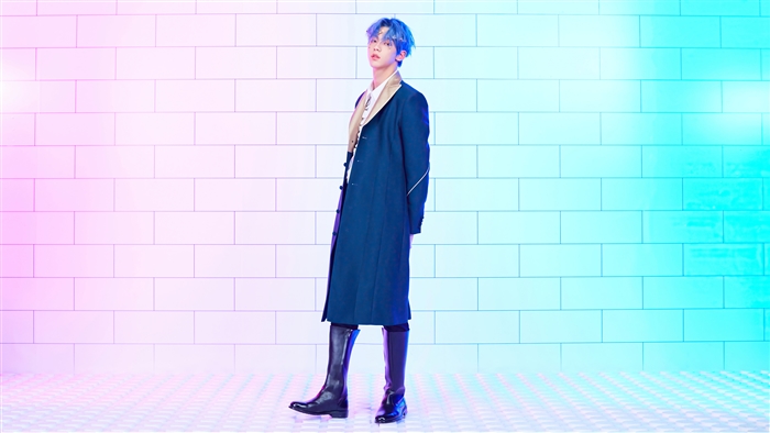 Soobin from TXT in Blue Hour concept