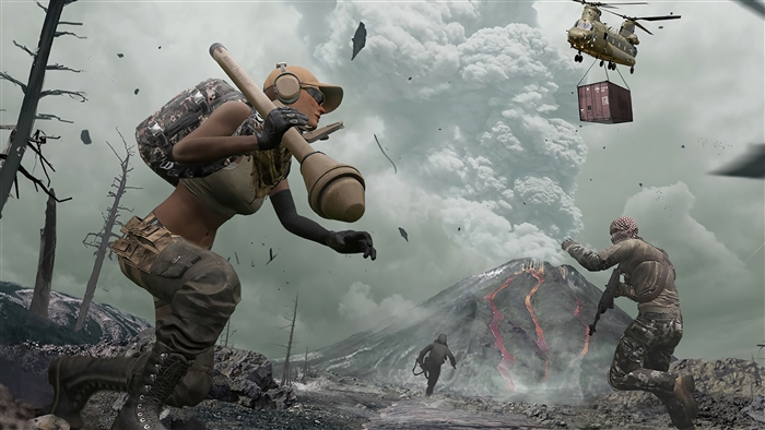 PlayerUnknown's Battlegrounds Season 9 Paramo Volcano 4K