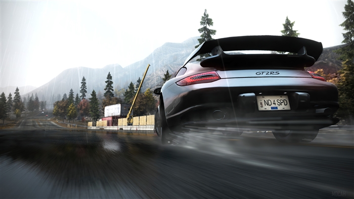 Porsche GT2RS from Need for Speed Hot Pursuit Remastered 4K