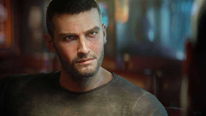 Man from Cyberpunk 2077 4K