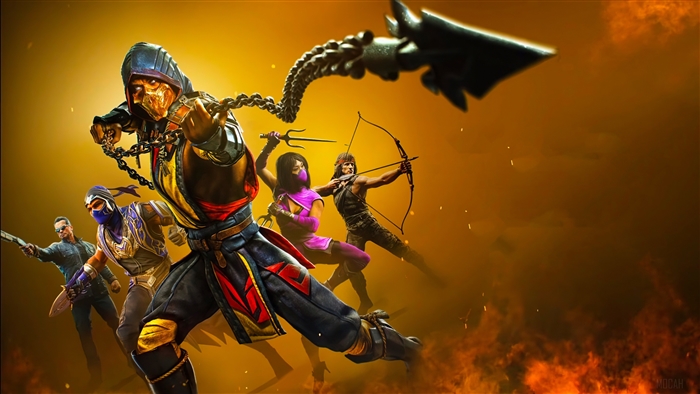 Mortal Kombat 11 Ultimate Characters Action 4K