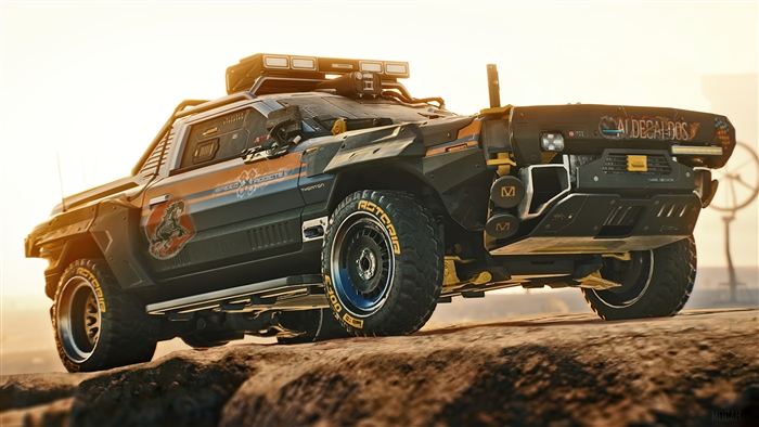 Cyberpunk 2077 Aldecaldos vehicle 4K