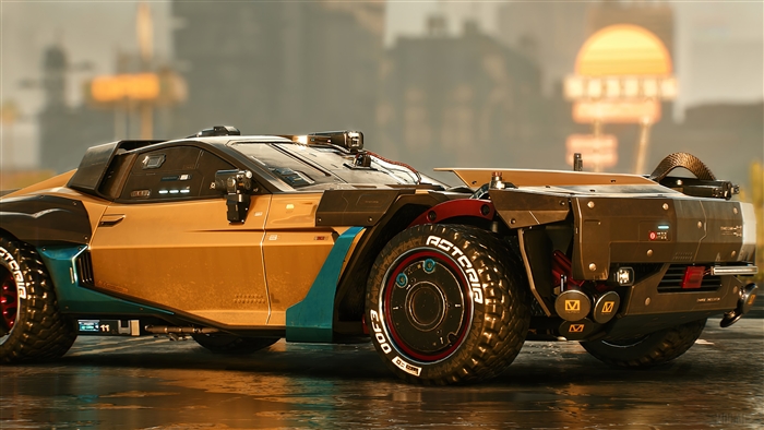 Cyberpunk 2077 Quadra Type 66 Reaver Sports Car 4K