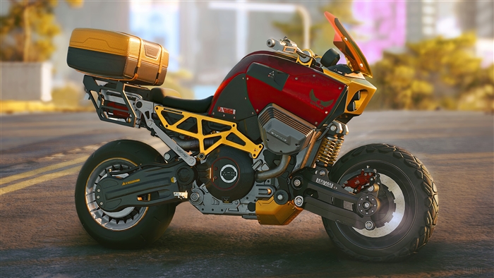 Brennan Apollo Motorcycle from Cyberpunk 2077 4K