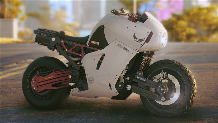 Brennan Apollo Motorcycle from Cyberpunk 2077 4K