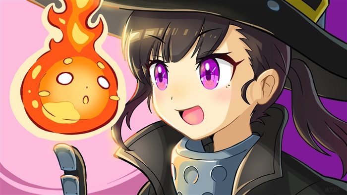 Maki Oze with Fireball from Fire Force 4K