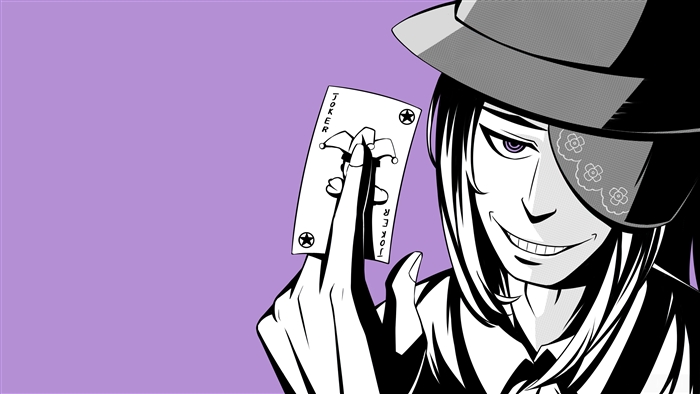 Joker card held by a character from Fire Force