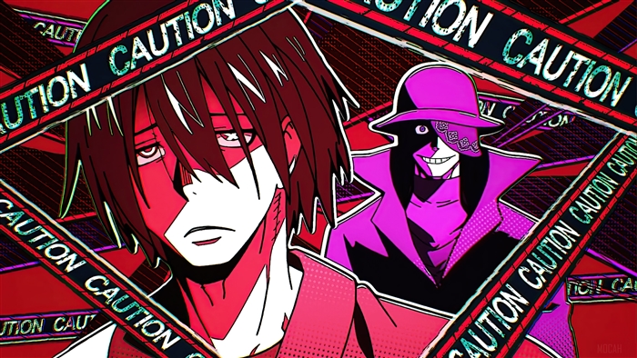 Fire Force Benimaru Shinmon and Joker 4K Art