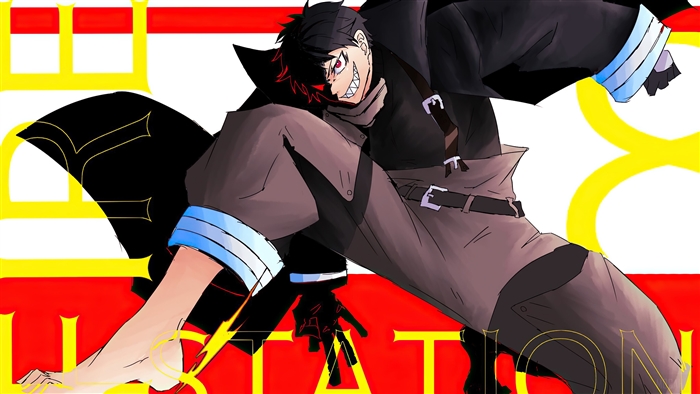 Shinra Kusakabe from Fire Force 4K