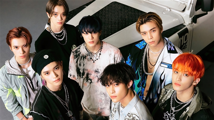 NCT U members from Misfit Resonance Pt. 1 Album 4K