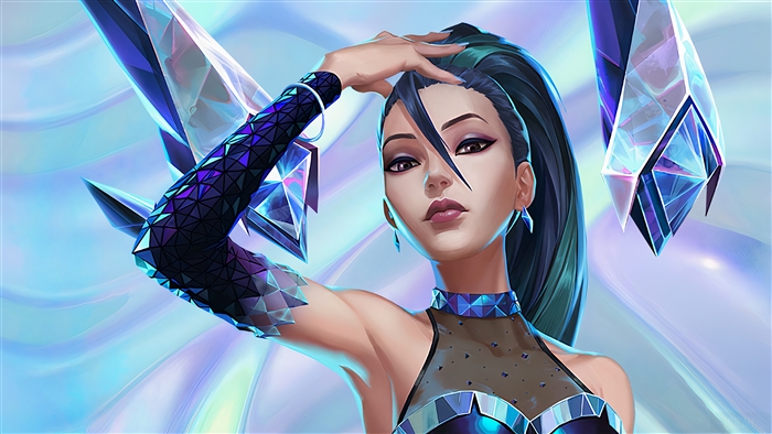 Kaisa KDA All Out League of Legends 4K Artwork