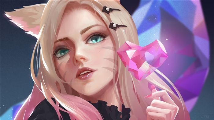 LoL, League of Legends, Video Game, KDA, Ahri, The Baddest 4k, HD