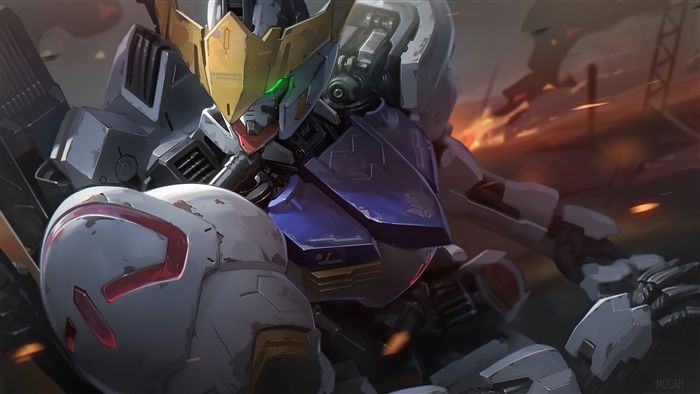 Gundam Barbatos from Iron Blooded Orphans 4K