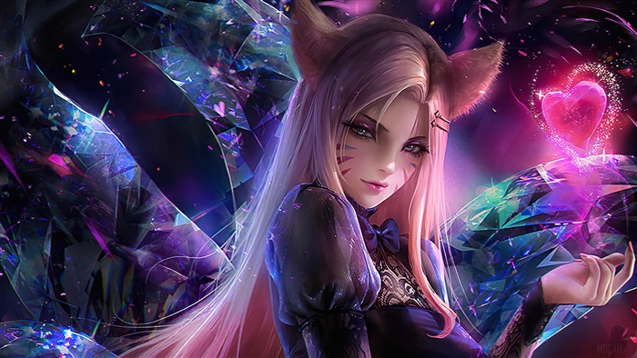 Ahri KDA The Baddest 4K Digital Art