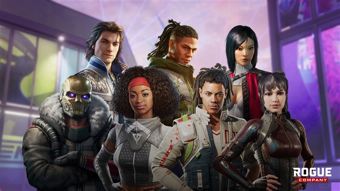 Rogue Company Characters Group 4K Artwork