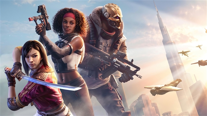 Rogue Company Characters Ronin, Lancer, and Dima 4k