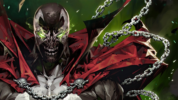 Spawn from Comics with Chains 4K